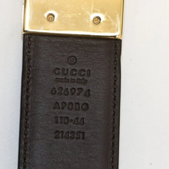 Gucci Reversible belt with Square G buckle 626974 - Picture 5 of 14